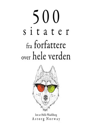 cover image of 500 sitater fra forfattere fra hele verden